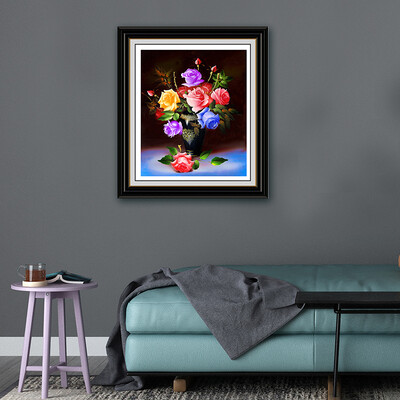 Inkfish Diamond Painting 8311 Colorful Rose 4050cm Full Diamond Vase Flower Diamond Embroidered New Point Drill Cross Stitch Room Living Room Bedroom Restaurant Decorative Painting Diamond Drill
Inkfish Diamond Painting 8311 Colorful Rose 4050cm Full Diamond Vase Flower Diamond Embroidered New Point Drill Cross Stitch Room Living Room Bedroom Restaurant Decorative Painting Diamond Drill