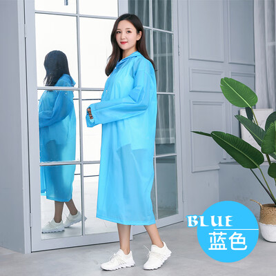 Gong Xun raincoat men&women windbreaker adult Korean fashion hiking youth riding transparent portable waterproof outdoor non-disposable thickening eva poncho sky blue
Gong Xun raincoat men&women windbreaker adult Korean fashion hiking youth riding transparent portable waterproof outdoor non-disposable thickening eva poncho sky blue