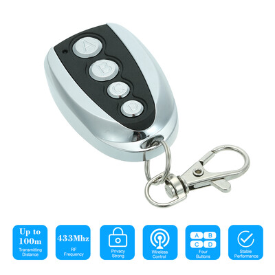 433MHz 4 Buttons Touch Switch Copying Transmitter Cloning Duplicator Garage Opener Electric Garage Door Remote Control Key Fob
433MHz 4 Buttons Touch Switch Copying Transmitter Cloning Duplicator Garage Opener Electric Garage Door Remote Control Key Fob