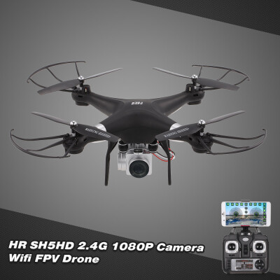 Original HR SH5HD 24G 4CH 1080P Camera Wifi FPV Drone Height Hold Headless Mode One Key Return RC Quadcopter
Original HR SH5HD 24G 4CH 1080P Camera Wifi FPV Drone Height Hold Headless Mode One Key Return RC Quadcopter