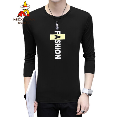 Scarecrow MEXICAN long-sleeved T-shirt male Korean version of the round neck printing Slim fashion type trend casual personality autumn clothing wild shirt shirt shirt mens black
Scarecrow MEXICAN long-sleeved T-shirt male Korean version of the round neck printing Slim fashion type trend casual personality autumn clothing wild shirt shirt shirt mens black