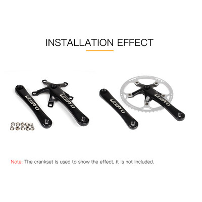 Bike Cycling Bicycle 170MM Crank Arm Set Folding Bike Crank BCD 130MM Five Square Holes Crankset Bike Accessories
Bike Cycling Bicycle 170MM Crank Arm Set Folding Bike Crank BCD 130MM Five Square Holes Crankset Bike Accessories