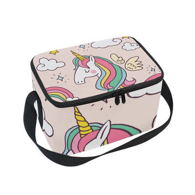 ALAZA Lunch Box Insulated Lunch Bag Large Cooler Tote Bag Rainbow Unicorn for Men Women Girls Boys
ALAZA Lunch Box Insulated Lunch Bag Large Cooler Tote Bag Rainbow Unicorn for Men Women Girls Boys