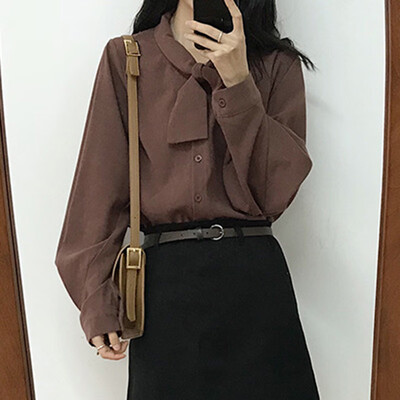 JOY OF JOY Jingdong Womens 2019 Spring New Fashion Joker Lantern Sleeve Stand Collar Han Fan Shirt Womens Tide JWCC191334 Camel M
JOY OF JOY Jingdong Womens 2019 Spring New Fashion Joker Lantern Sleeve Stand Collar Han Fan Shirt Womens Tide JWCC191334 Camel M