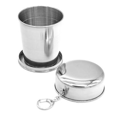 Stainless Steel Camping Folding Cup Portable Outdoor Travel Demountable Collapsible Cups
Stainless Steel Camping Folding Cup Portable Outdoor Travel Demountable Collapsible Cups