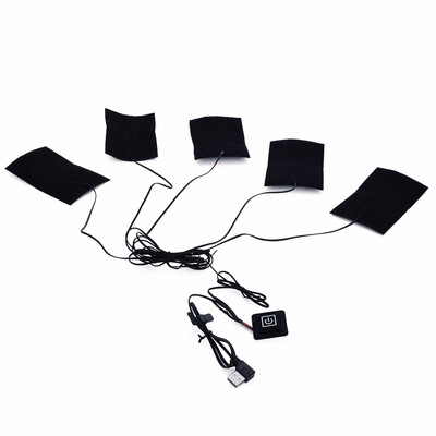 USB Electric Carbon Fiber Heated Film 3 Gear Temperature Control Switch Down Coat Clothes Heating Pad With Switch
USB Electric Carbon Fiber Heated Film 3 Gear Temperature Control Switch Down Coat Clothes Heating Pad With Switch