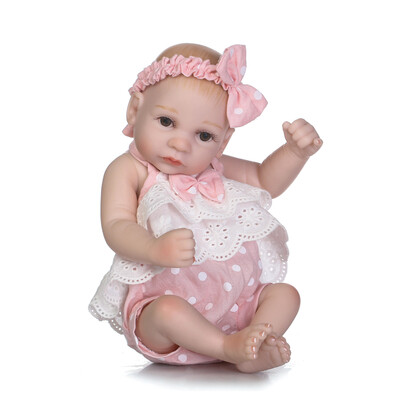 10inch 25cm Reborn Baby Doll Boy Full Silicone Sleeping Doll Bath Toy Realitic Lifelike Blue Dot
10inch 25cm Reborn Baby Doll Boy Full Silicone Sleeping Doll Bath Toy Realitic Lifelike Blue Dot