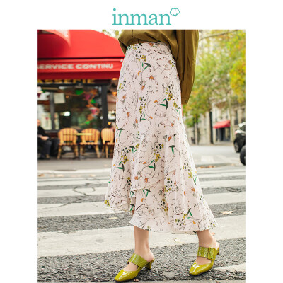 INMAN 2019 spring new high waist was thin literary floral retro holiday wind casual A word half length skirt female 1891111494 meters white M
INMAN 2019 spring new high waist was thin literary floral retro holiday wind casual A word half length skirt female 1891111494 meters white M