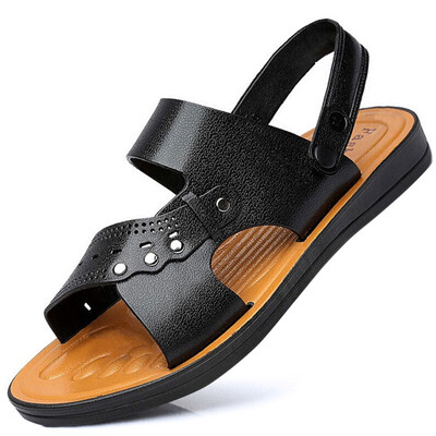 Ishmaiah mens outdoor casual slip breathable wear soft bottom comfortable sandals beach shoes Y688 black 40
Ishmaiah mens outdoor casual slip breathable wear soft bottom comfortable sandals beach shoes Y688 black 40