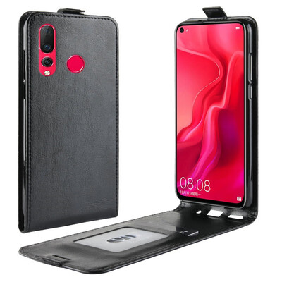 for Huawei nova 4 nova4 Flip Leather Case for Huawei nova 4 nova4 VCE-AL00 VCE-TL00 Retro Wallet Case Leather Cover Cases