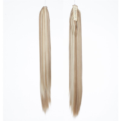 24"-26" Claw Clip on Ponytail Real Long Pony Tail Clip in Hair Extensions 
24"-26" Claw Clip on Ponytail Real Long Pony Tail Clip in Hair Extensions