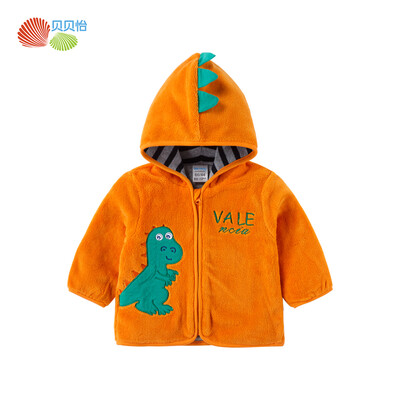 Beibei Yi boy coral fleece hooded jacket 2018 autumn&winter new animal print warm coat 183S533 orange 24 months height 90cm
Beibei Yi boy coral fleece hooded jacket 2018 autumn&winter new animal print warm coat 183S533 orange 24 months height 90cm