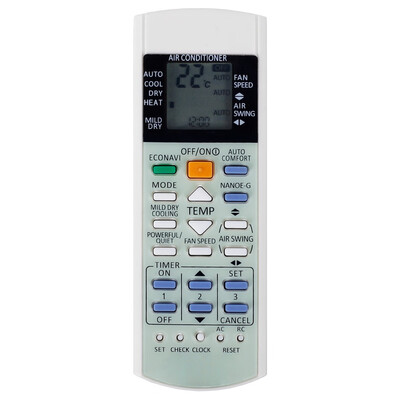 Remote control for panasonic air conditioner A75C3208 A75C3706 A75C3708 KTSX5J A75C3167 A75C3607 controller with cool&heat
Remote control for panasonic air conditioner A75C3208 A75C3706 A75C3708 KTSX5J A75C3167 A75C3607 controller with cool&heat