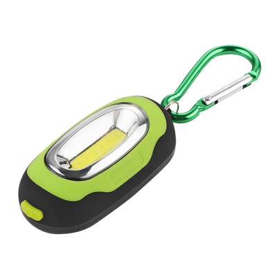 Portable COB Flashlight Keychain Pocket Light