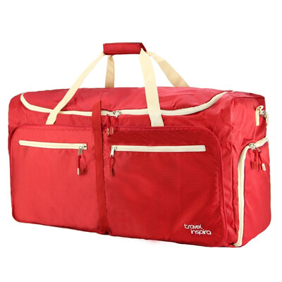 Travel Inspira 85L Foldable Travel Duffel Bag Luggage Sports Gym Water Resistant Nylon
Travel Inspira 85L Foldable Travel Duffel Bag Luggage Sports Gym Water Resistant Nylon