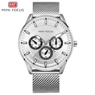 MINI FOCUS MF0178G Men Watch Quartz Stainless Steel Strap Simple Wristwatch Time Display Fashion Casual 3ATM Waterproof Luminous H
MINI FOCUS MF0178G Men Watch Quartz Stainless Steel Strap Simple Wristwatch Time Display Fashion Casual 3ATM Waterproof Luminous H