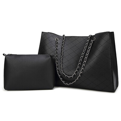Women Fashion Rhomboids Bag PU Leather Chain Bag for Ladies Large Shoulder Bag Women Tote Bag with a Purse
Women Fashion Rhomboids Bag PU Leather Chain Bag for Ladies Large Shoulder Bag Women Tote Bag with a Purse