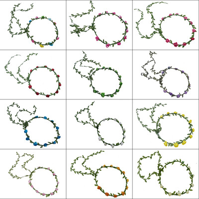 12 Pieces Multicolor Flower Crown Wreath Floral Garland Headband Party Supplies Decorations for Festival Wedding Party Vacation Ph
12 Pieces Multicolor Flower Crown Wreath Floral Garland Headband Party Supplies Decorations for Festival Wedding Party Vacation Ph