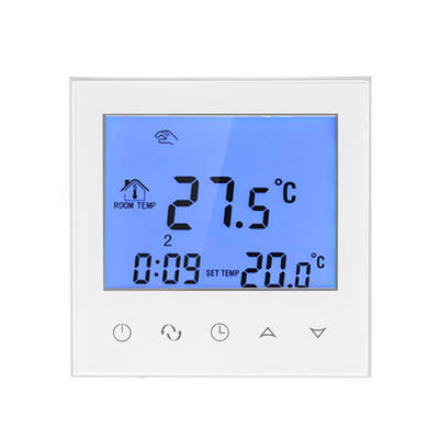 Electric Heating Thermostat with Touchscreen Smart WIFI Programmable Temperature Controller with LCD Display 16A 200240V
Electric Heating Thermostat with Touchscreen Smart WIFI Programmable Temperature Controller with LCD Display 16A 200240V