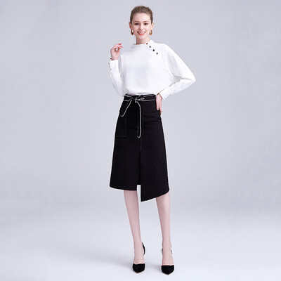 Her pool womens 2018 autumn&winter new long-sleeved half-high collar shirt with lace skirt fashion suit T83Z1431A7S white
Her pool womens 2018 autumn&winter new long-sleeved half-high collar shirt with lace skirt fashion suit T83Z1431A7S white