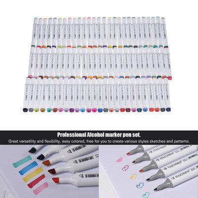 30 Colors Dual Twin Tip Marker Marking Pens Art Sketch Highlighters for Colorful Graphic Drawing Coloring Painting Highlighting Un
30 Colors Dual Twin Tip Marker Marking Pens Art Sketch Highlighters for Colorful Graphic Drawing Coloring Painting Highlighting Un