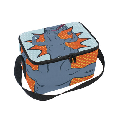 ALAZA Lunch Box Insulated Wild Angry Monster Lunch Bag Large Cooler Tote Bagfor Men Women
ALAZA Lunch Box Insulated Wild Angry Monster Lunch Bag Large Cooler Tote Bagfor Men Women