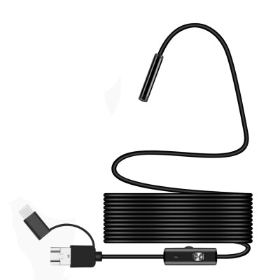 Wireless 3 in 1 Waterproof USB Port 8mm Visual Lens Mini Camera Portable Inspection Cam
Wireless 3 in 1 Waterproof USB Port 8mm Visual Lens Mini Camera Portable Inspection Cam