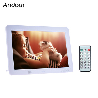Andoer 12 Inch LED Digital Photo Frame 1280 800 Human Motion Induction Detection with Remote Control Support MP3MP4CalendarAl
Andoer 12 Inch LED Digital Photo Frame 1280 800 Human Motion Induction Detection with Remote Control Support MP3MP4CalendarAl