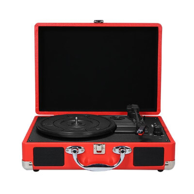 Turntable With Speakers Vintage BT Phonograph USB Interface Record Player Stereo Sound Black US-type
Turntable With Speakers Vintage BT Phonograph USB Interface Record Player Stereo Sound Black US-type