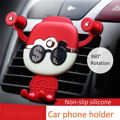 Car Phone Holder for iPhone Samsung the God of Wealth Style Universal Car Holder in Car Air Vent Mount Cellphone Support Gift
Car Phone Holder for iPhone Samsung the God of Wealth Style Universal Car Holder in Car Air Vent Mount Cellphone Support Gift