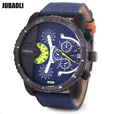 JUBAOLI A1088 Male Quartz Watch Date Display Decorative Sub-dial Canvas Band Wristwatch
JUBAOLI A1088 Male Quartz Watch Date Display Decorative Sub-dial Canvas Band Wristwatch