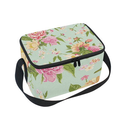 ALAZA Insulated Lunch Box Pink Rose Lunch Bag for Men Women Portable Tote Bag Cooler Bag
ALAZA Insulated Lunch Box Pink Rose Lunch Bag for Men Women Portable Tote Bag Cooler Bag