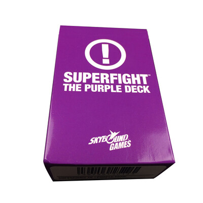 Hilarious Party Game SUPERFIGHT Core Deck Board Card Game The Purple Deck Expansion Set
Hilarious Party Game SUPERFIGHT Core Deck Board Card Game The Purple Deck Expansion Set