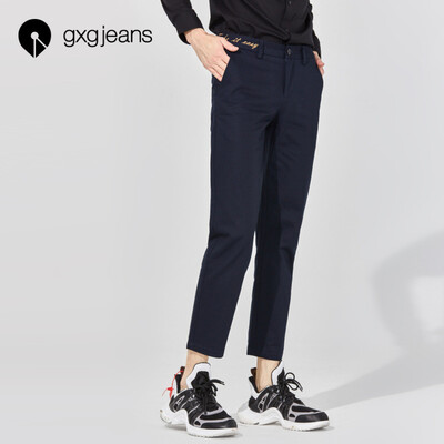 Gxgjeans mens spring navy blue embroidery youth straight slim casual pants cotton trend 181602211 navy blue
Gxgjeans mens spring navy blue embroidery youth straight slim casual pants cotton trend 181602211 navy blue
