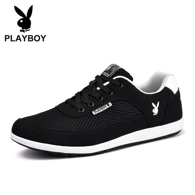 Playboy PLAYBOY Mens Korean Fashion Joker Low Help Light Slip Sports Casual Shoes Male DA73088 Mesh - Black 41
Playboy PLAYBOY Mens Korean Fashion Joker Low Help Light Slip Sports Casual Shoes Male DA73088 Mesh - Black 41