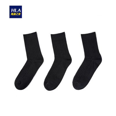 HLA Haishu House in stockings male 2018 autumn new business comfort breathable soft mens socks HZACJ3E051A black 51 26-28CM
HLA Haishu House in stockings male 2018 autumn new business comfort breathable soft mens socks HZACJ3E051A black 51 26-28CM