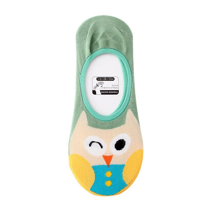 Japanese Fashion Harajuku Invisible Cartoon Jacquard Animals Owl Pattern Funny Socks Fine Quality Socks Antiskid Anti-beriberi Ant
Japanese Fashion Harajuku Invisible Cartoon Jacquard Animals Owl Pattern Funny Socks Fine Quality Socks Antiskid Anti-beriberi Ant