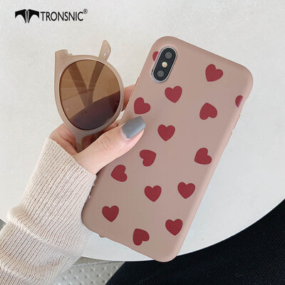 TRONSNIC Love Phone Case for iPhone X Matte Heart Cases for iPhone 6S 6 7 8 Plus Brown Gray Soft Luxury Covers Fashion
TRONSNIC Love Phone Case for iPhone X Matte Heart Cases for iPhone 6S 6 7 8 Plus Brown Gray Soft Luxury Covers Fashion