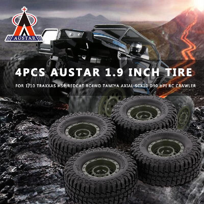 4pcs AUSTAR 100mm 19 Inch Rim Rubber Tyre Tire Wheel for 110 RC Car Traxxas HSP Redcat RC4WD Tamiya Axial SCX10 D90 HPI RC Rock
4pcs AUSTAR 100mm 19 Inch Rim Rubber Tyre Tire Wheel for 110 RC Car Traxxas HSP Redcat RC4WD Tamiya Axial SCX10 D90 HPI RC Rock