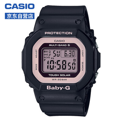 CASIO watch BABY-G series solar wave shockproof waterproof electronic fluorescent lighting watch BGD-5000-1B
CASIO watch BABY-G series solar wave shockproof waterproof electronic fluorescent lighting watch BGD-5000-1B