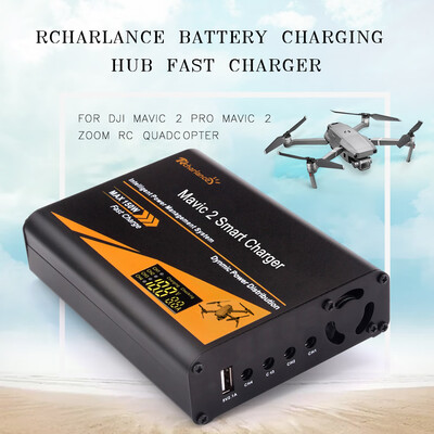 Rcharlance 5 in 1 Battery Fast Charger Charging HUB for DJI Mavic 2 Pro Zoom RC Drone
Rcharlance 5 in 1 Battery Fast Charger Charging HUB for DJI Mavic 2 Pro Zoom RC Drone