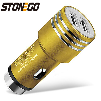 STONEGO Car Charger Adapter 21A Dual USB Ports Quick Charge Adapter with Car Escape Emergency Circular Metal Safety Hammer
STONEGO Car Charger Adapter 21A Dual USB Ports Quick Charge Adapter with Car Escape Emergency Circular Metal Safety Hammer