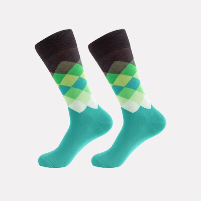 Mens Middle Stockings Colored Rhombus Lattice Socks Pure Cotton Socks Breathable Multicolour Hose
Mens Middle Stockings Colored Rhombus Lattice Socks Pure Cotton Socks Breathable Multicolour Hose