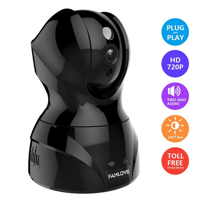 Home Security IP Camera Wireless WiFi Surveillance Camera Indoor Work with Alexa Echo Show Cloud Cam Face Recognition Baby Monitor
Home Security IP Camera Wireless WiFi Surveillance Camera Indoor Work with Alexa Echo Show Cloud Cam Face Recognition Baby Monitor