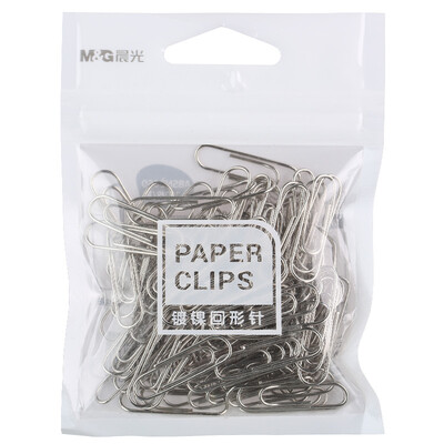 Morning light &G stationery silver 100 bags nickel-plated paper clip rust-proof paper clip ABSN2660
Morning light &G stationery silver 100 bags nickel-plated paper clip rust-proof paper clip ABSN2660