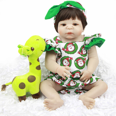 23 Inch Fashion Reborn Babies Dolls Full Silicone Vinyl Newborn Doll Girl Toy Realistic Princess Reborn Boneca Toddler Present
23 Inch Fashion Reborn Babies Dolls Full Silicone Vinyl Newborn Doll Girl Toy Realistic Princess Reborn Boneca Toddler Present