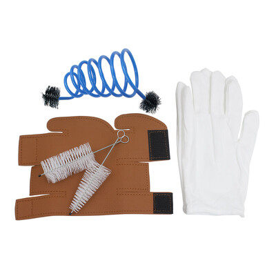 3 in 1 Trumpet Accessory Gloves Cleaning Kit Protective Cover Case Synthetic Leather
3 in 1 Trumpet Accessory Gloves Cleaning Kit Protective Cover Case Synthetic Leather
