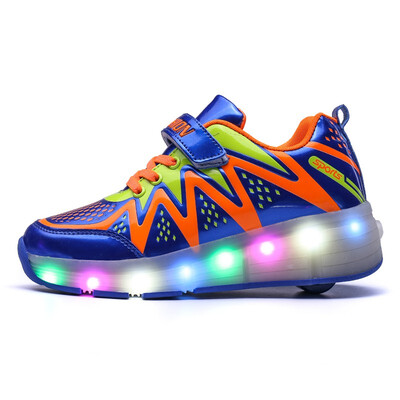 2018 Children Heelys LED light sneakers with One two wheel boys Girls roller skate casual shoe with roller kids girl Sport shoes
2018 Children Heelys LED light sneakers with One two wheel boys Girls roller skate casual shoe with roller kids girl Sport shoes