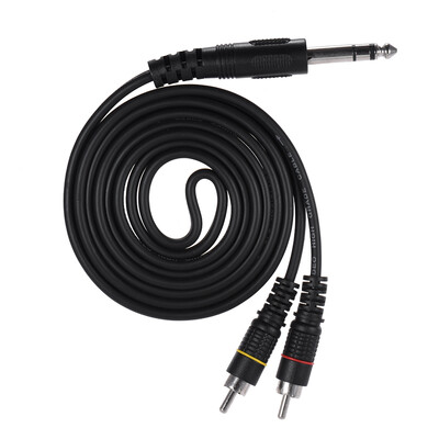 14" 635mm TRS Male Plug to Dual RCA Stereo Audio Cable Connector Y Splitter Wire Cord 5m 164ft
14" 635mm TRS Male Plug to Dual RCA Stereo Audio Cable Connector Y Splitter Wire Cord 5m 164ft
