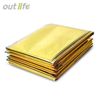 Outlife 210 x 140CM Outdoor Emergency Survival Thermal Mylar Blanket Keep Warm First Aid Equipment
Outlife 210 x 140CM Outdoor Emergency Survival Thermal Mylar Blanket Keep Warm First Aid Equipment